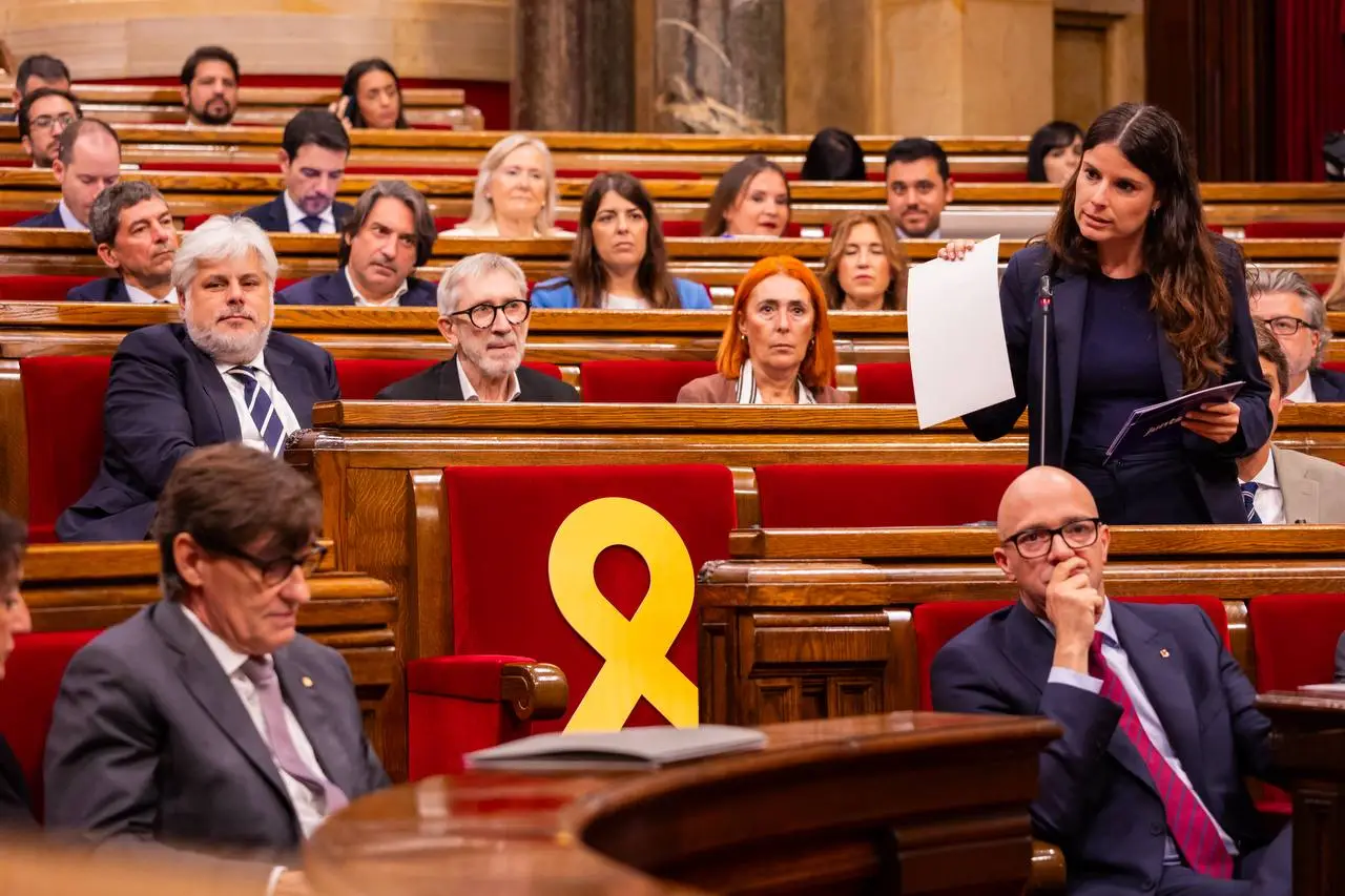 Mònica Sales, presidenta del grup parlamentari de Junts.