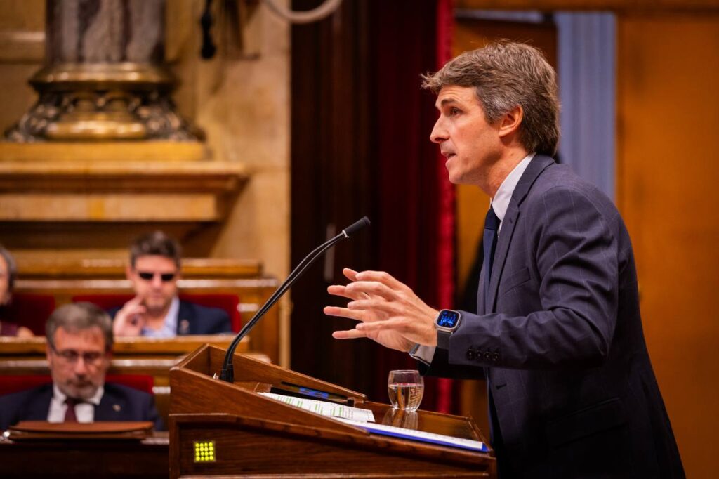 Salvador Vergés, portaveu de Junts al Parlament